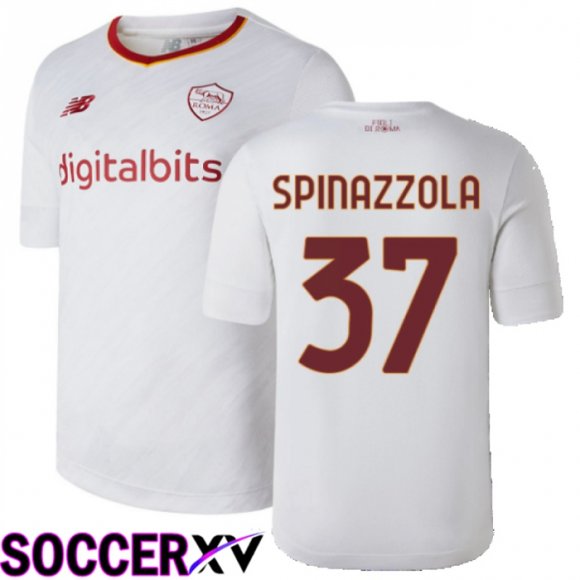 AS Roma (Spinazzola 37) Away Jersey 2022/2023