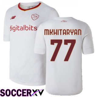 AS Roma (Mkhitaryan 77) Away Jersey 2022/2023