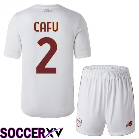 AS Roma (Cafu 2) Kids Away Jersey 2022/2023