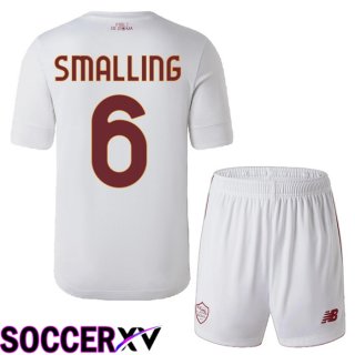 AS Roma (Smalling 6) Kids Away Jersey 2022/2023