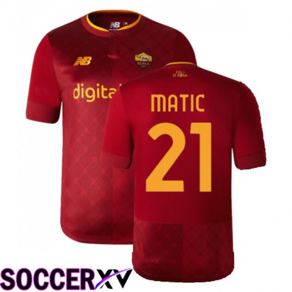 AS Roma (Matic 21) Home Jersey 2022/2023