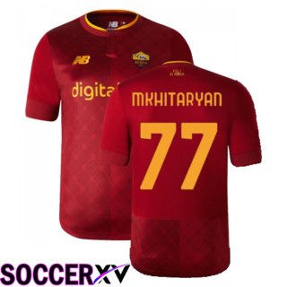 AS Roma (Mkhitaryan 77) Home Jersey 2022/2023