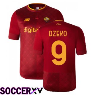 AS Roma (Dzeko 9) Home Jersey 2022/2023