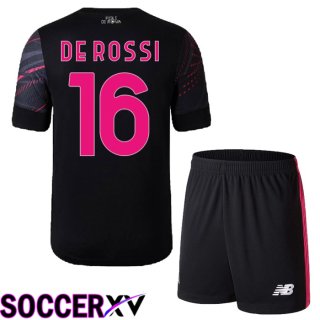 AS Roma (De Rossi 16) Kids Third Jersey 2022/2023