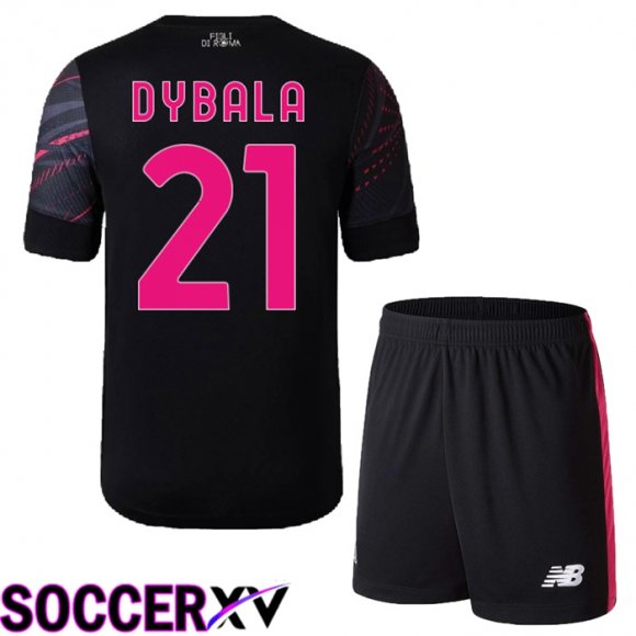 AS Roma (Dybala 21) Kids Third Jersey 2022/2023