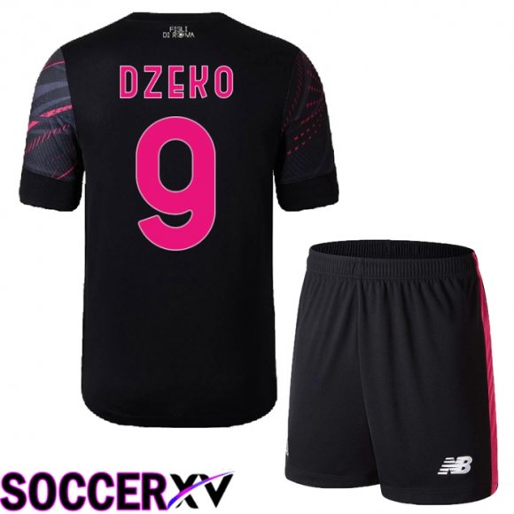 AS Roma (Dzeko 9) Kids Third Jersey 2022/2023