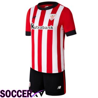 Athletic Bilbao Kids Home Jersey Red 2022/2023