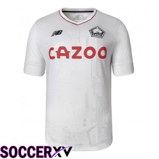 Lille OSC Away Jersey White 2022/2023