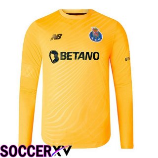 FC Porto Jersey Goalkeeper Long Sleeve Yellow 2022 2023