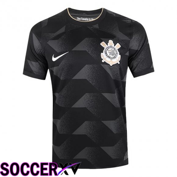 Corinthians Away Jersey Black 2022/2023