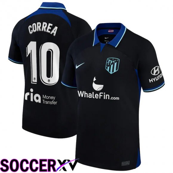 Atletico Madrid (Correa 10) Away Jersey 2022/2023