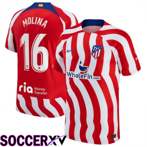 Atletico Madrid (Molina 16) Home Jersey 2022/2023