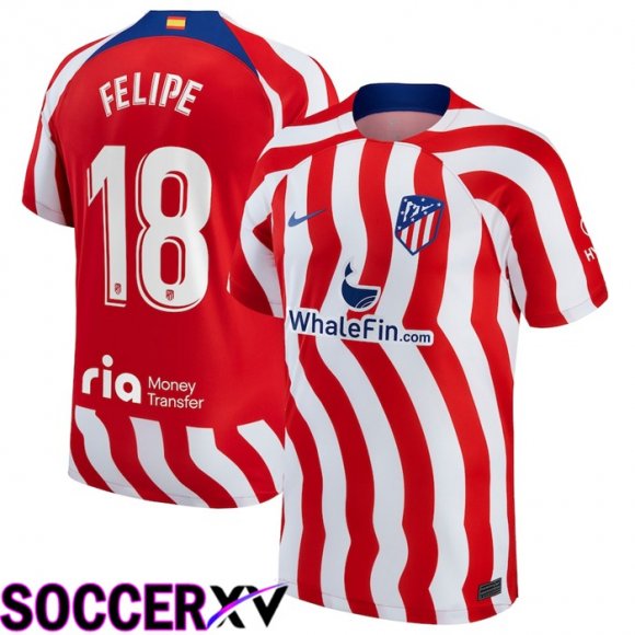 Atletico Madrid (Felipe 18) Home Jersey 2022/2023