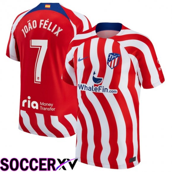 Atletico Madrid (João Félix 7) Home Jersey 2022/2023