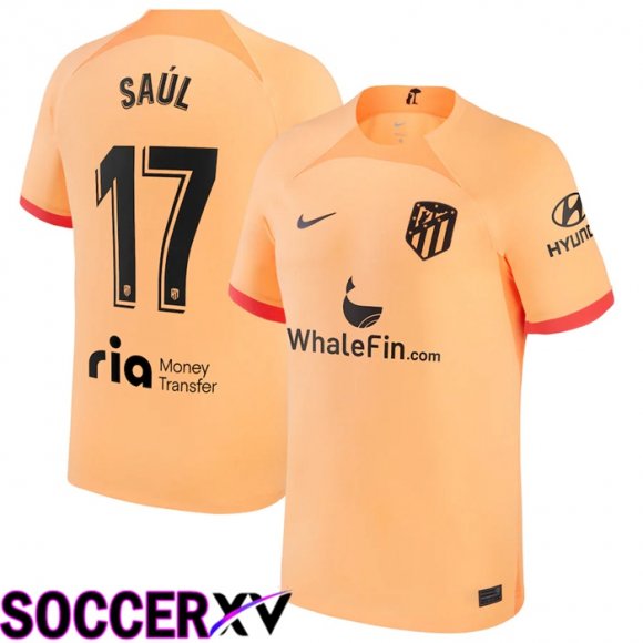 Atletico Madrid (Saúl 17) Third Jersey 2022/2023