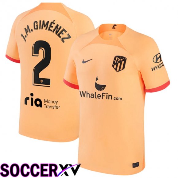 Atletico Madrid (J.M.Giménez 2) Third Jersey 2022/2023