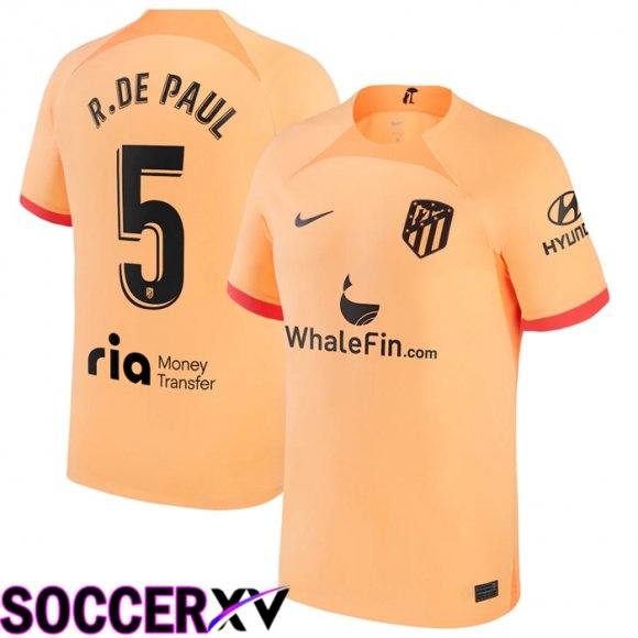 Atletico Madrid (R.De Paul 5) Third Jersey 2022/2023