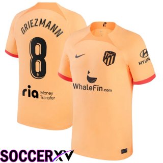 Atletico Madrid (Griezmann 8) Third Jersey 2022/2023