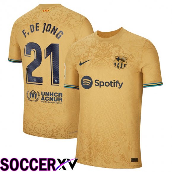 FC Barcelona (F.De Jong 21) Away Jersey 2022/2023