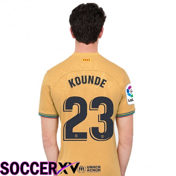 FC Barcelona (Kounde 23) Away Jersey 2022/2023