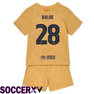 FC Barcelona (Balde 28) Kids Away Jersey 2022/2023