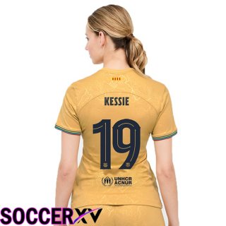 FC Barcelona (Kessie 19) Womens Away Jersey 2022/2023