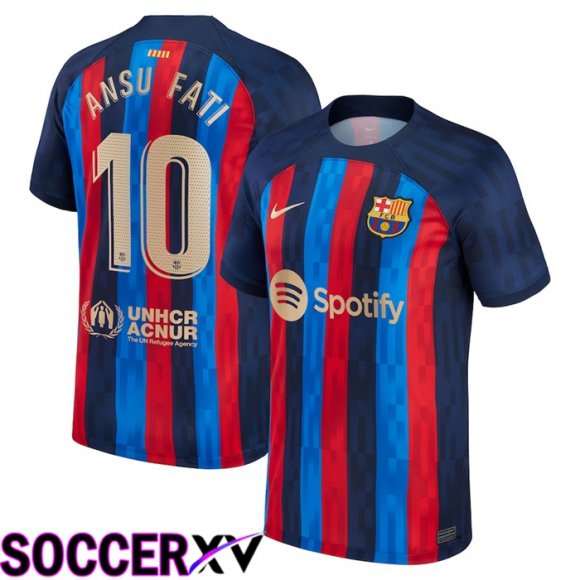 FC Barcelona (Ansu Fati 10) Home Jersey 2022/2023