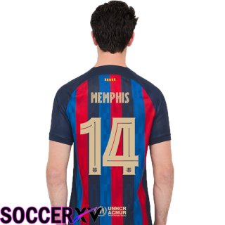 FC Barcelona (Memphis 14) Home Jersey 2022/2023