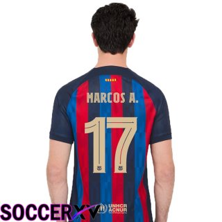 FC Barcelona (Marcos A.17) Home Jersey 2022/2023