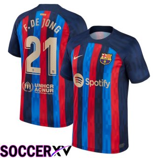 FC Barcelona (F.De Jong 21) Home Jersey 2022/2023