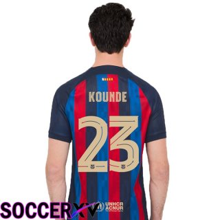 FC Barcelona (Kounde 23) Home Jersey 2022/2023