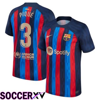 FC Barcelona (Piqué 3) Home Jersey 2022/2023