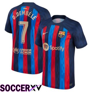 FC Barcelona (O.Dembélé 7) Home Jersey 2022/2023