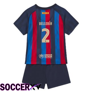 FC Barcelona (Bellerín 2) Kids Home Jersey 2022/2023