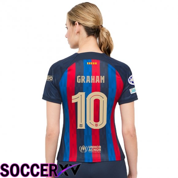 FC Barcelona (Graham 10) Womens Home Jersey 2022/2023