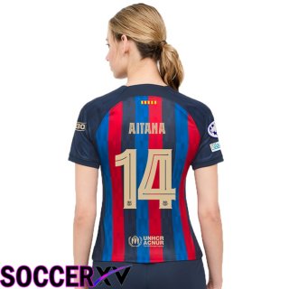 FC Barcelona (Aitana 14) Womens Home Jersey 2022/2023