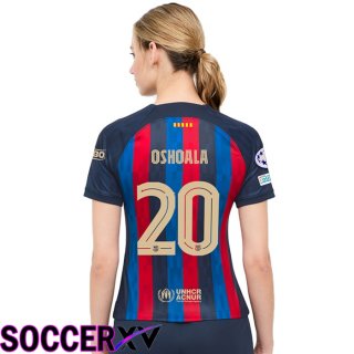 FC Barcelona (Oshoala 20) Womens Home Jersey 2022/2023