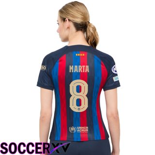 FC Barcelona (Marta 8) Womens Home Jersey 2022/2023