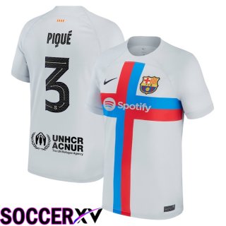 FC Barcelona (Piqué 3) Third Jersey 2022/2023