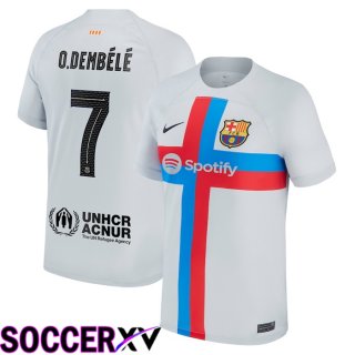 FC Barcelona (O.Dembélé 7) Third Jersey 2022/2023