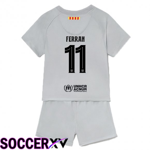 FC Barcelona (Ferran 11) Kids Third Jersey 2022/2023