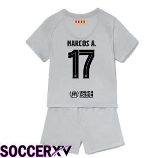 FC Barcelona (Marcos A.17) Kids Third Jersey 2022/2023