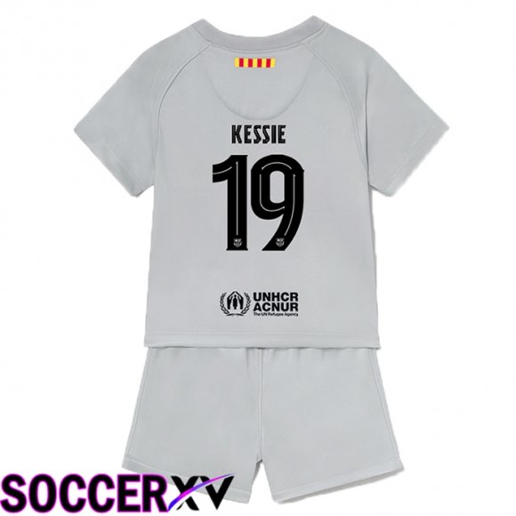 FC Barcelona (Kessie 19) Kids Third Jersey 2022/2023