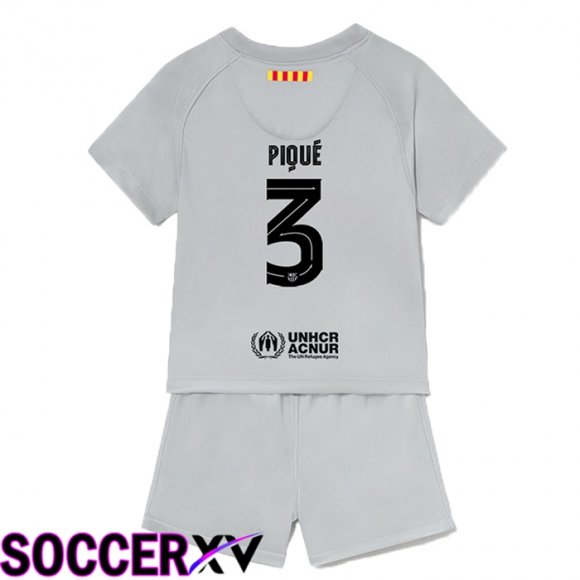 FC Barcelona (Piqué 3) Kids Third Jersey 2022/2023