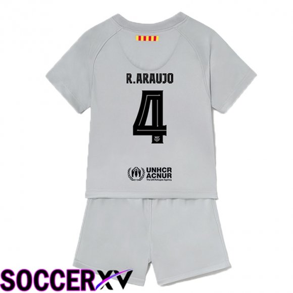 FC Barcelona (R.Araujo 4) Kids Third Jersey 2022/2023