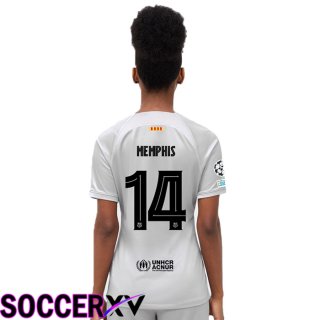 FC Barcelona (Memphis 14) Womens Third Jersey 2022/2023