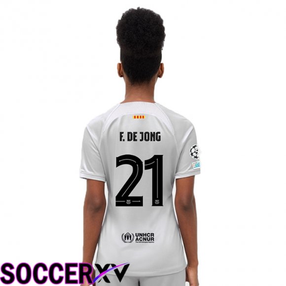 FC Barcelona (F.De Jong 21) Womens Third Jersey 2022/2023