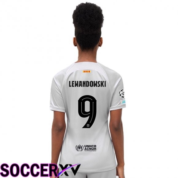 FC Barcelona (Lewandowski 9) Womens Third Jersey 2022/2023