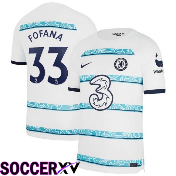 FC Chelsea（FOFANA 33）Away Jersey 2022/2023