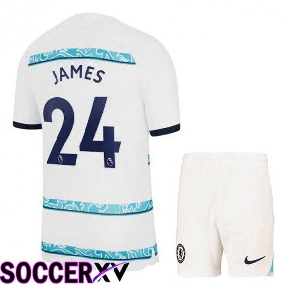 FC Chelsea（JAMES 24）Kids Away Jersey 2022/2023